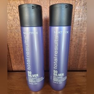 $20 Matrix Total Results So Silver Shampoo and Conditioner 10.1oz